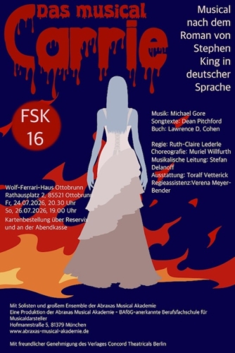 Carrie – Musical in deutscher Sprache nach dem Bestseller von Stephen King
